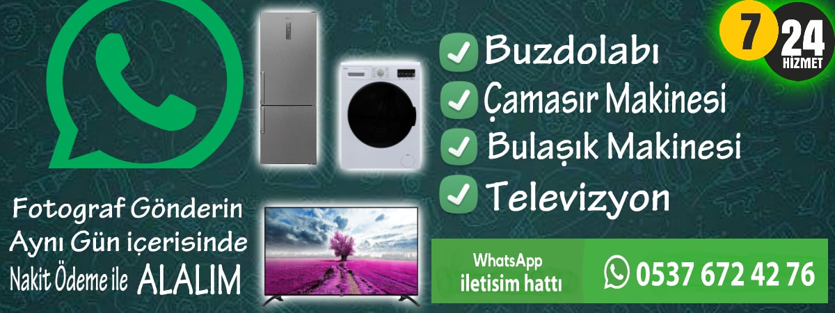 İkinci el vestel beyaz eşya alanlar