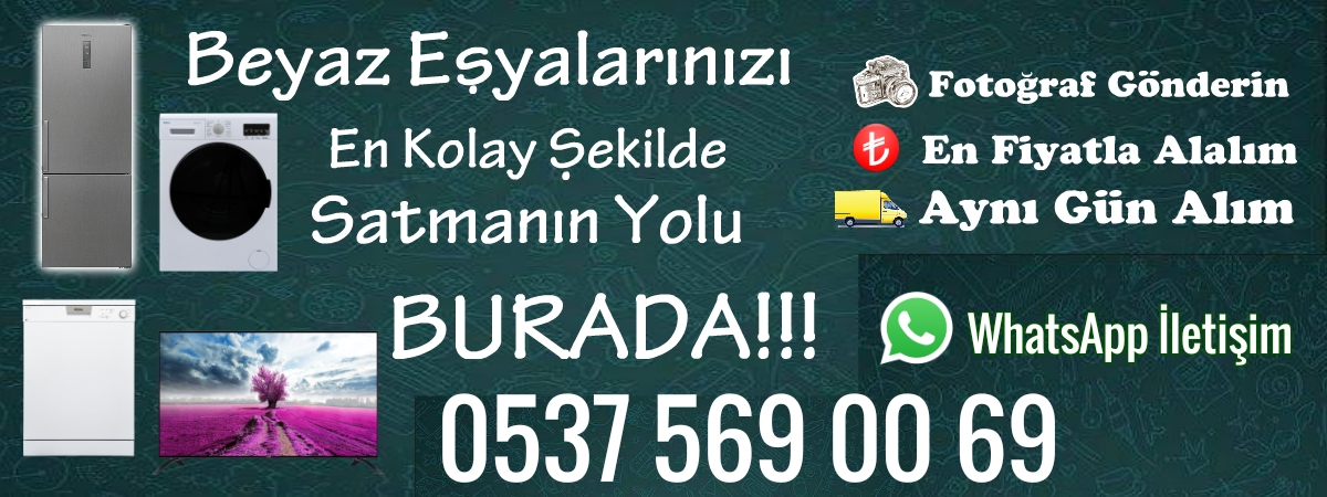 Küçükçekmece İkinci El Beyaz Eşya Alanlar